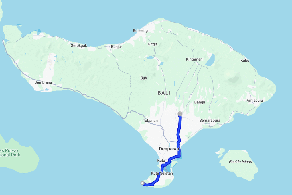 Hiring a private taxi for your hotel transfer from Ubud to Uluwatu make your transfer smooth and hassle-free